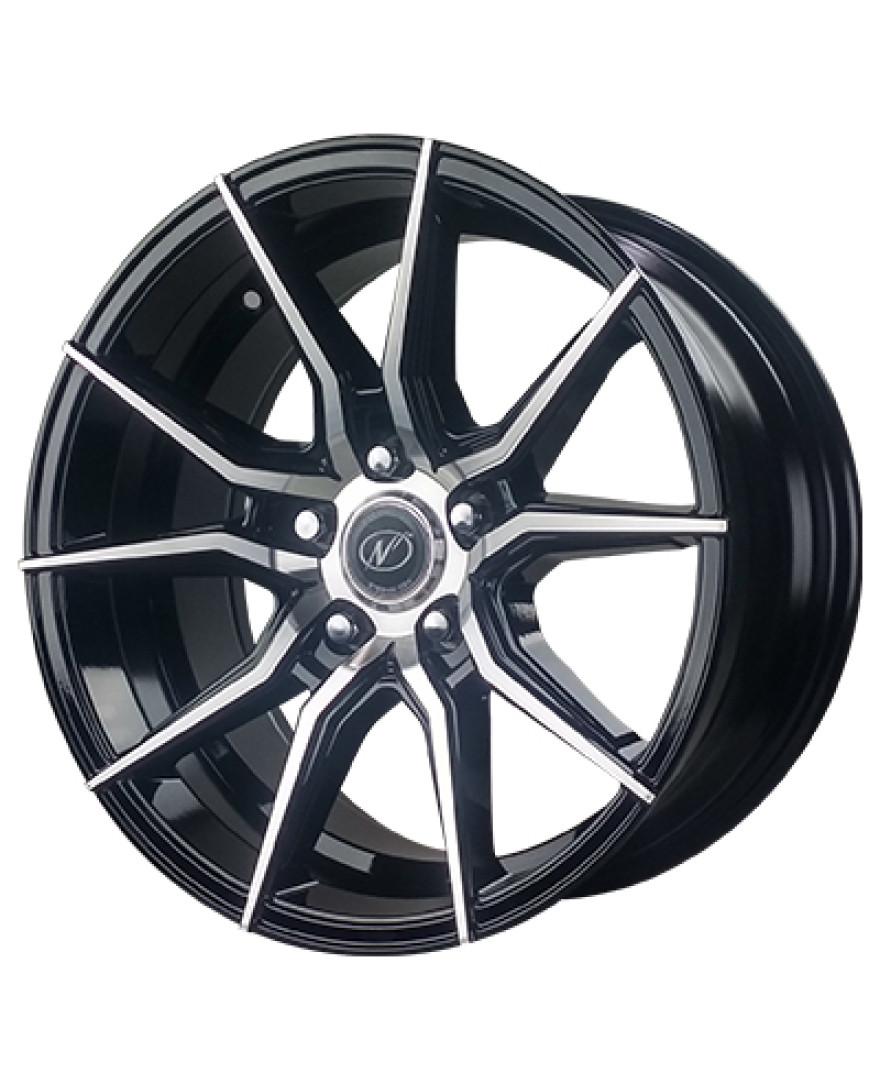 Drive 15in BM finish. The Size of alloy wheel is 15x7 inch and the PCD is 5x114.3